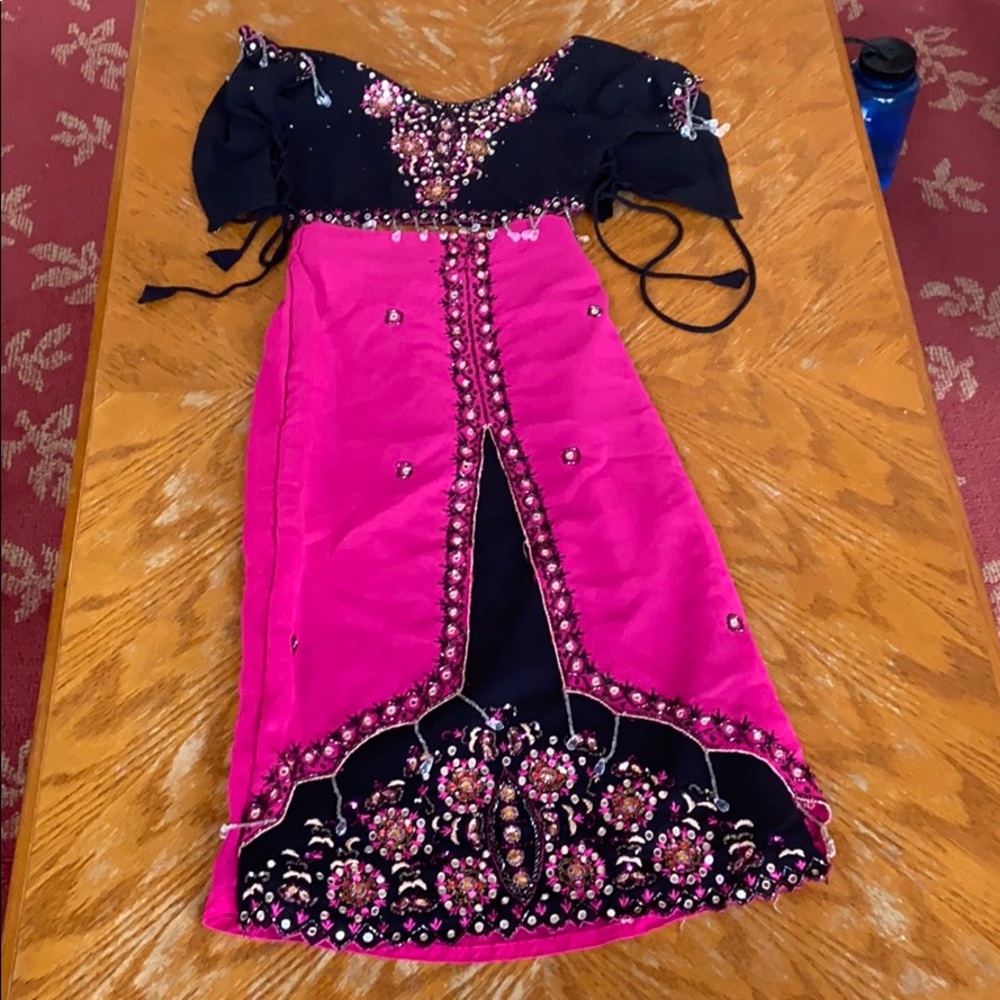 Girls 2 piece lengha dress